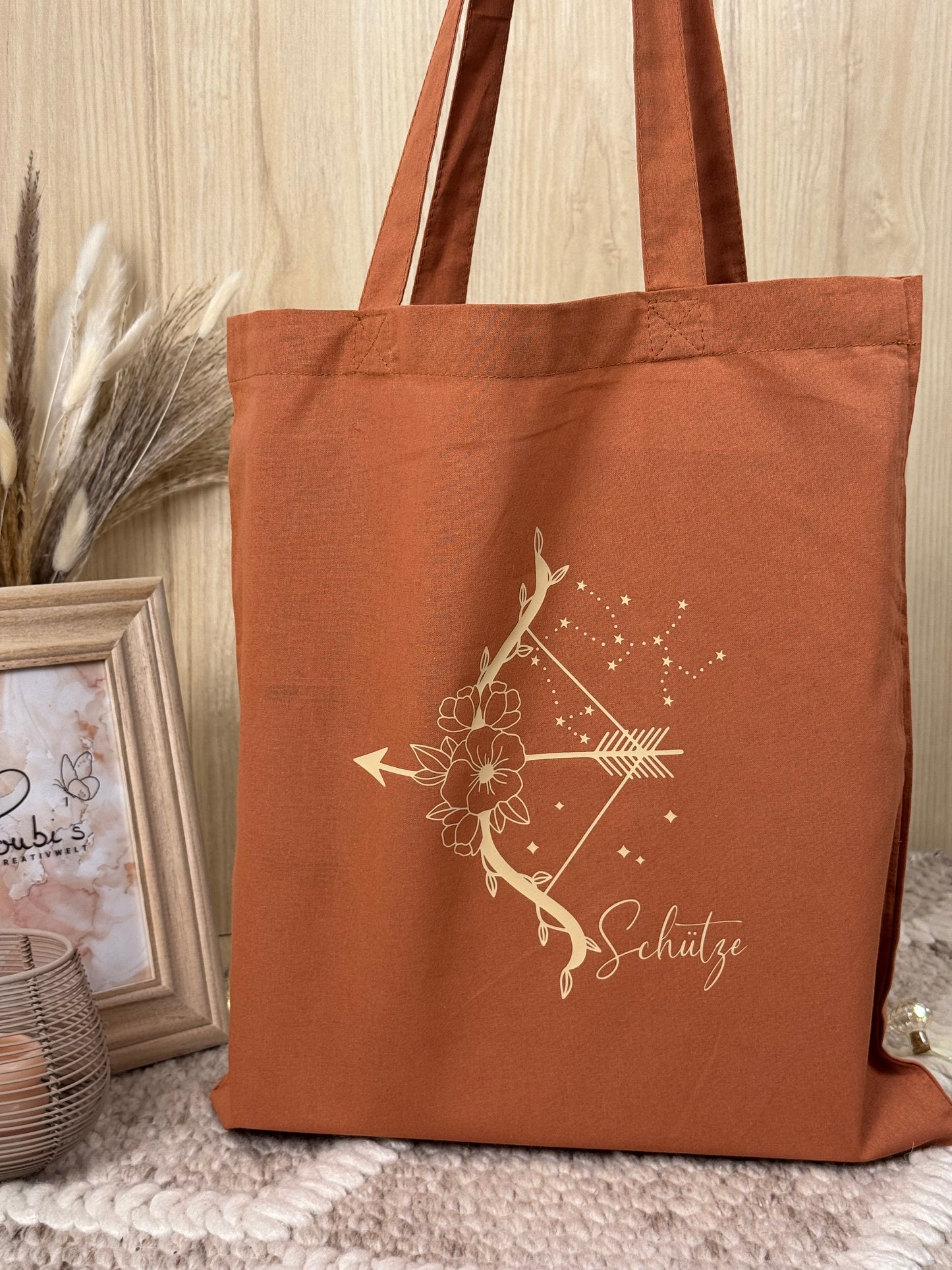 Baumwolltasche mit Sternzeichen