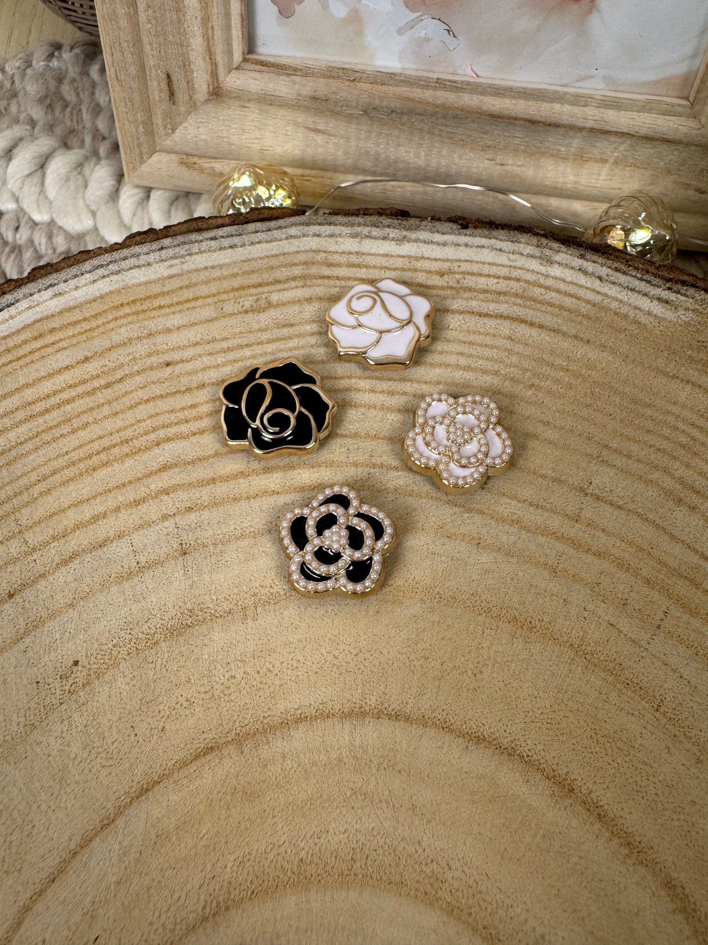 Rosen 4er Set