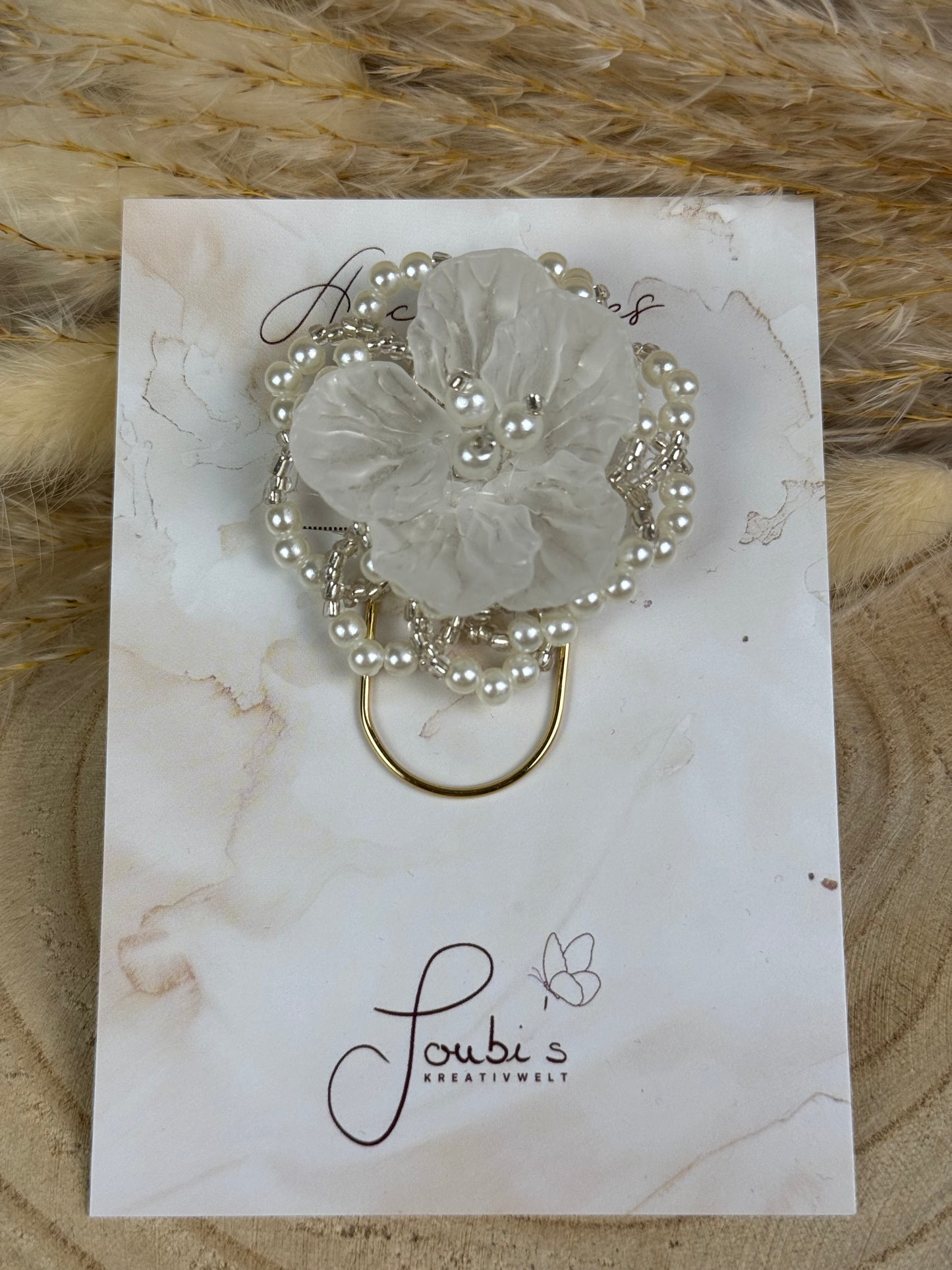 Acrylic Pearl Flower