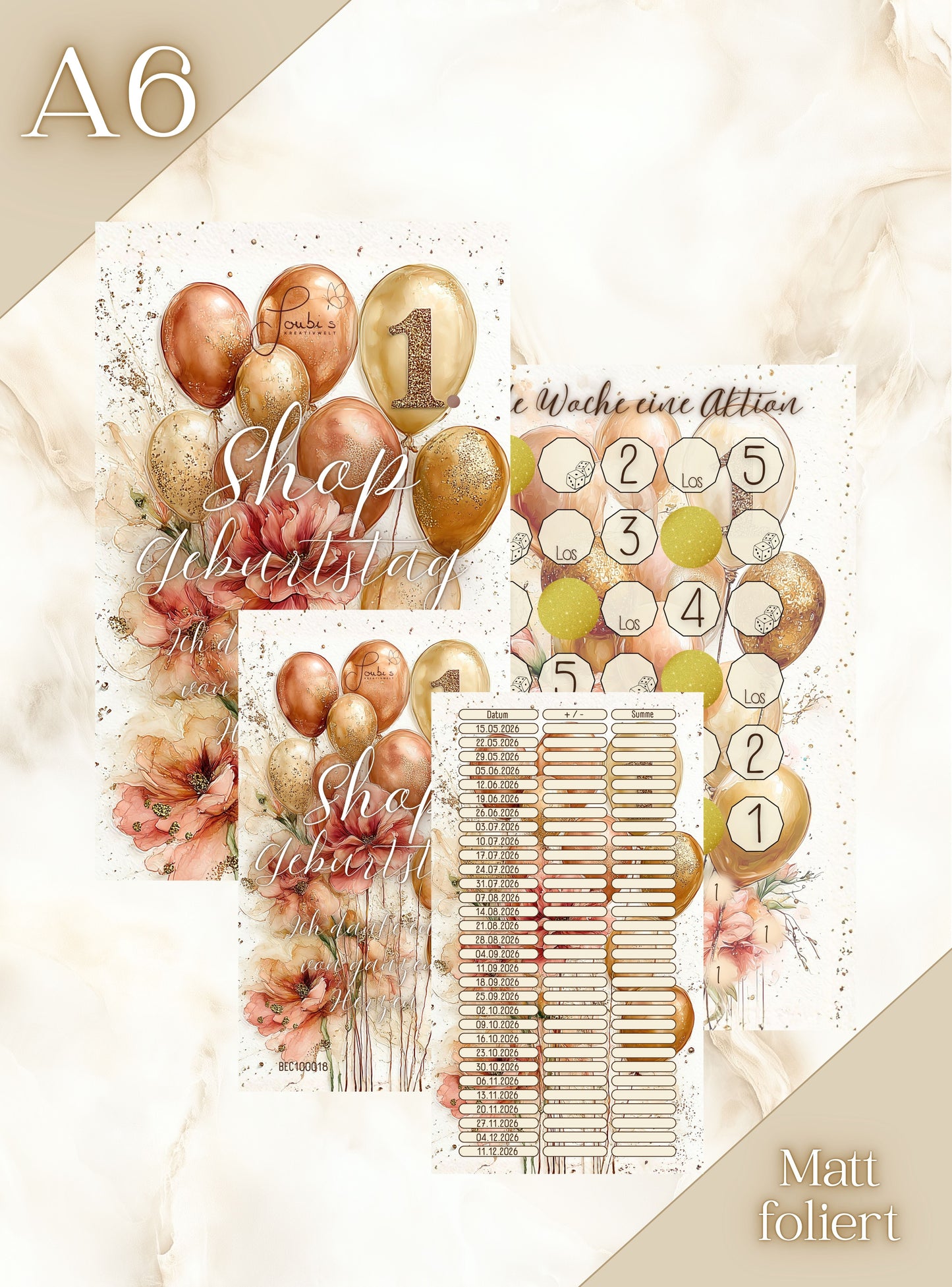 1. Shop Geburtstag - Countdown