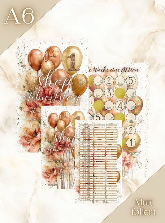 1. Shop Geburtstag - Countdown