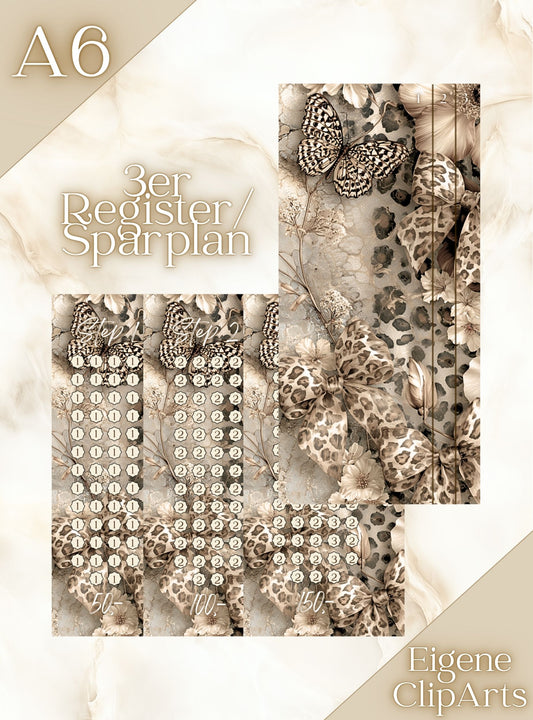 3ER Register/Sparplan - Leo meet Nougat
