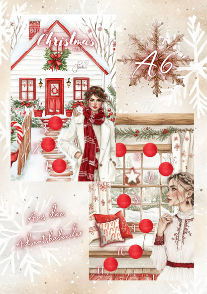 Enter the Christmas path...