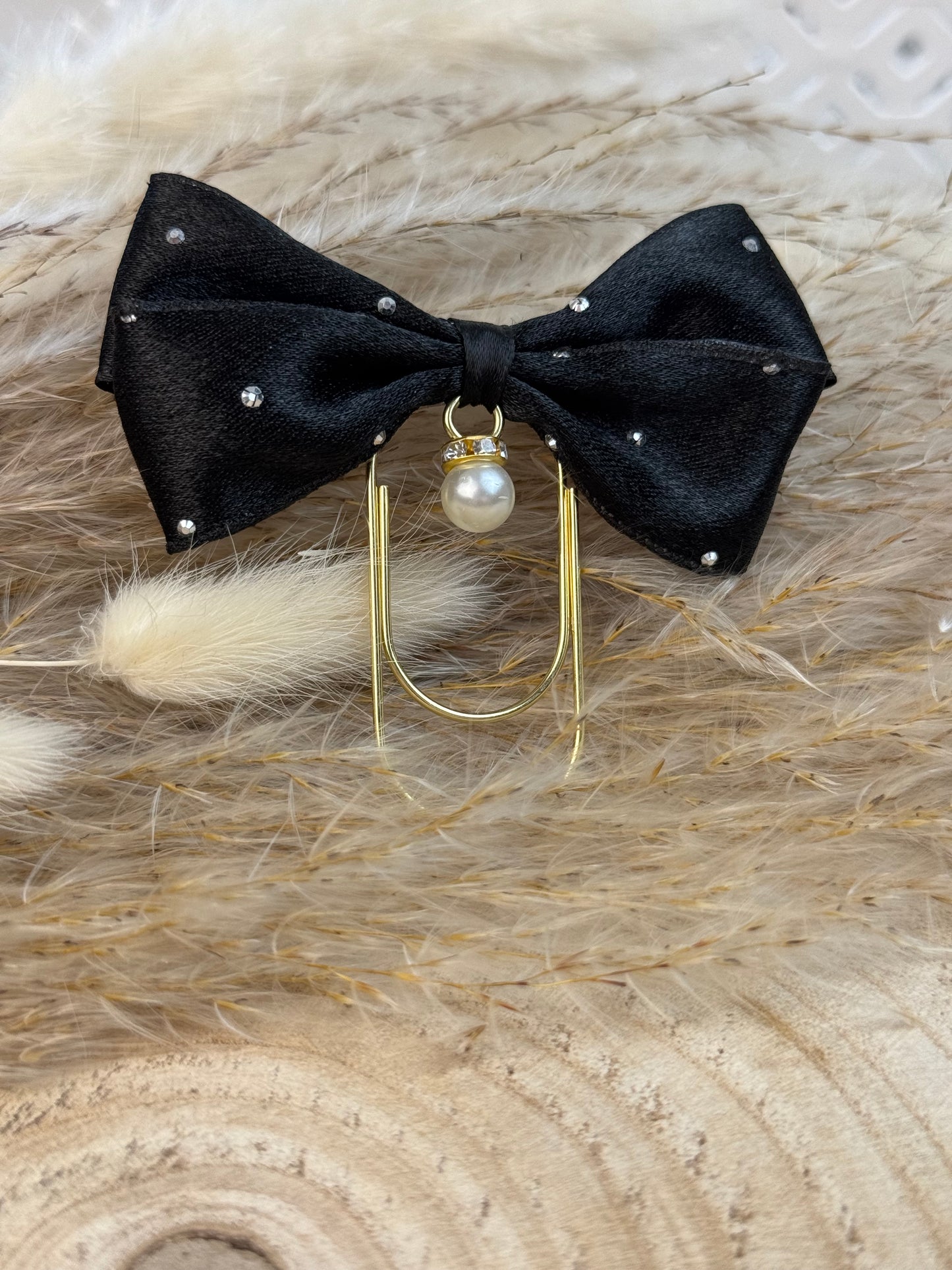 PaperClip Glamour Black