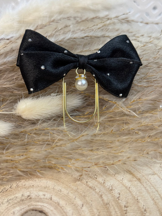 PaperClip Glamour Black