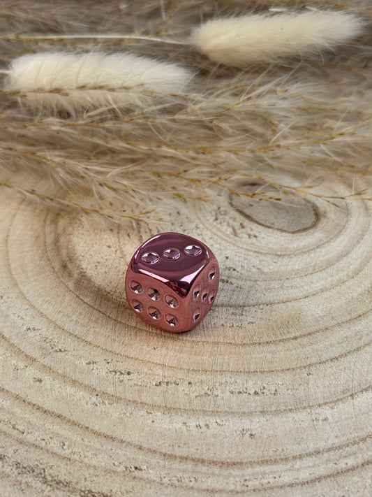 Würfel Metallic Roségold