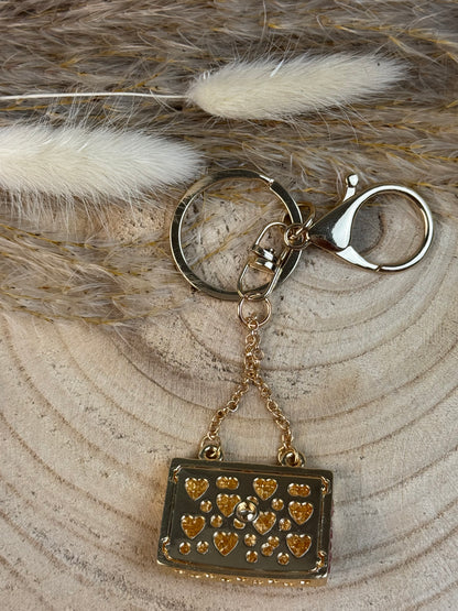 Rosé Handtasche...