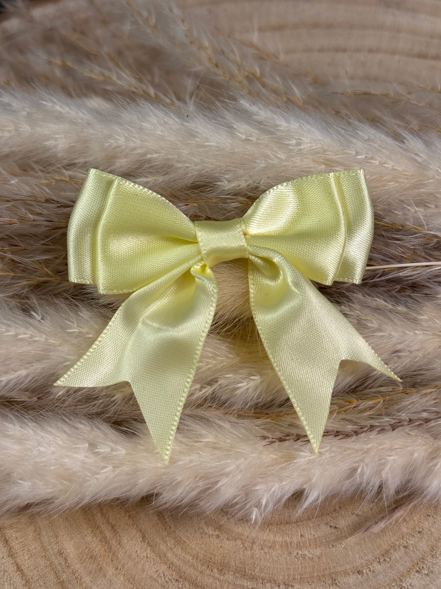 Schleifen mit goldenen Clips