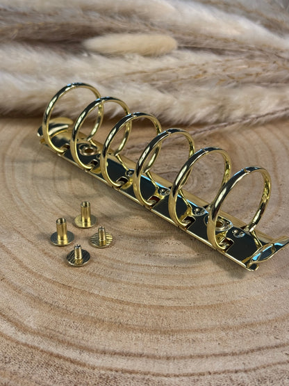 Binder 3cm Ring - Gold B-WARE