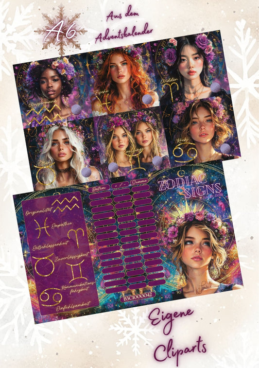 Zodiac Signs 1. halbe Jahr